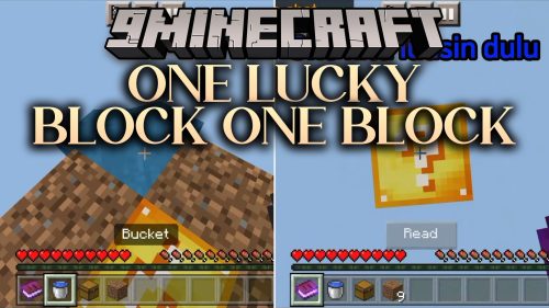 One Lucky Block One Block Map