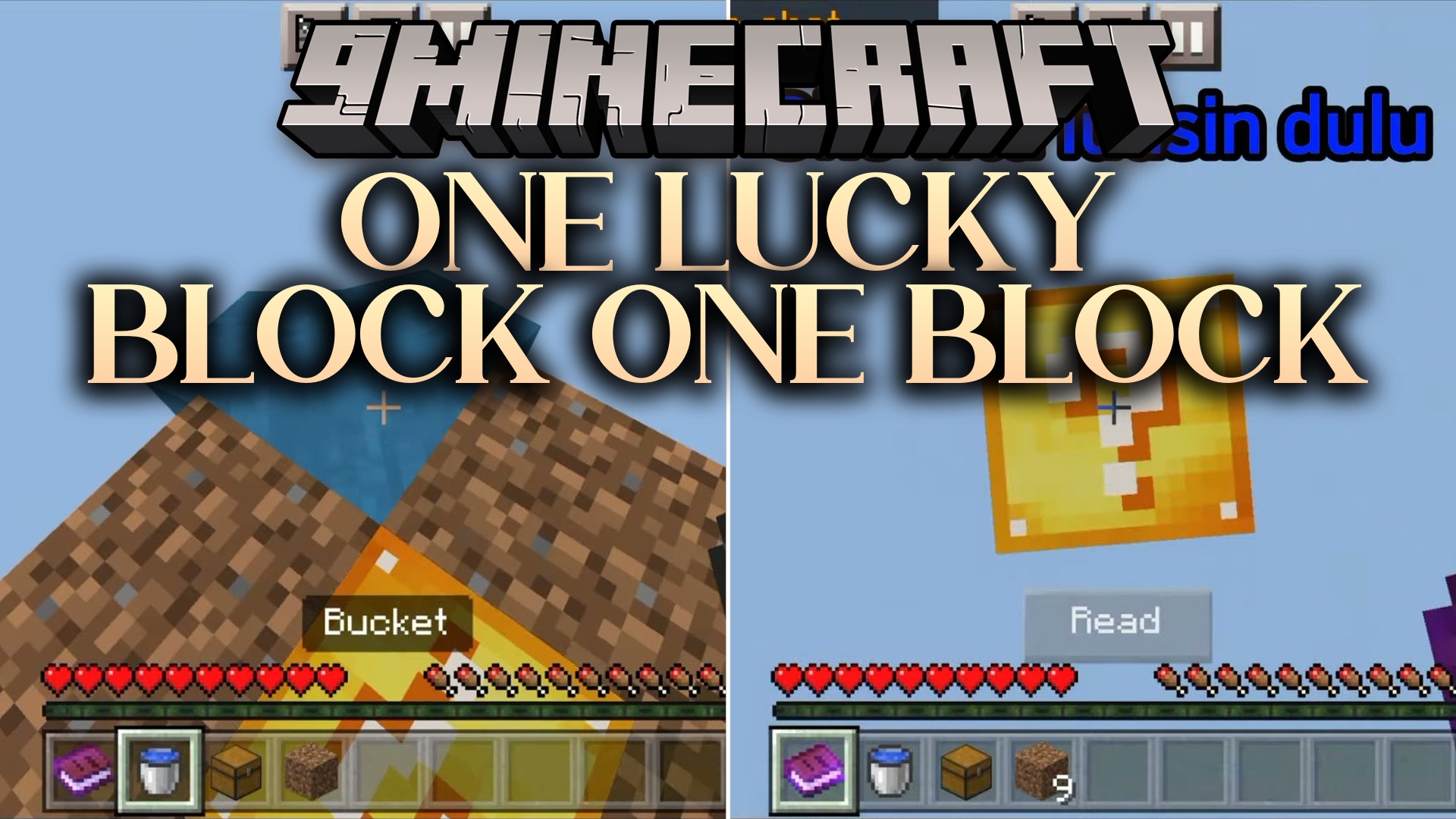 One Lucky Block One Block Map
