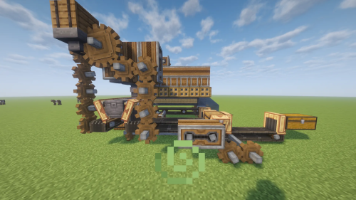 Ore Processor Vanilla Create Schematic Thumbnail