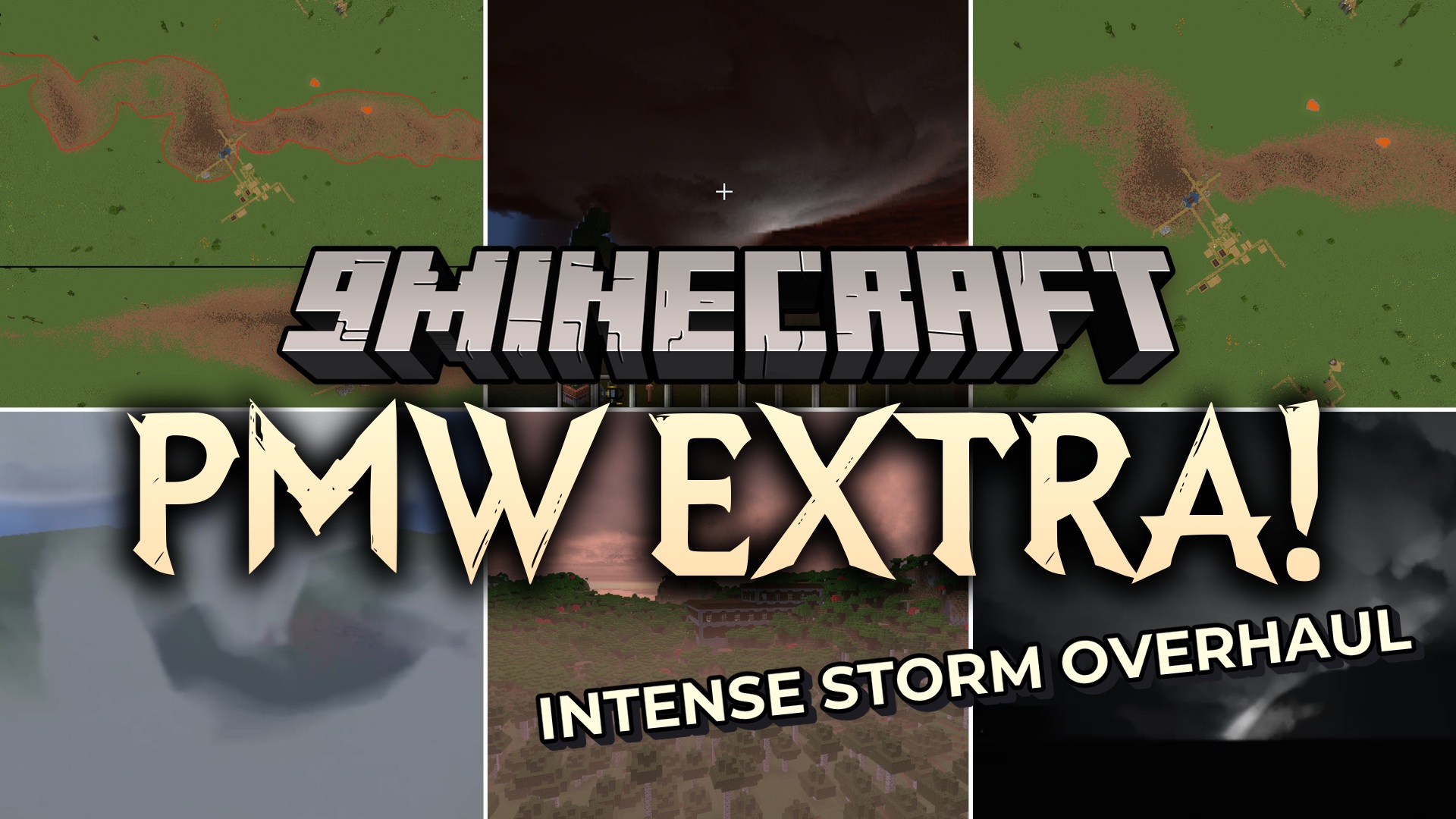 PMW Extra Mod (1.21.1) – Survive Unpredictable Tornadoes and Destructive Storms