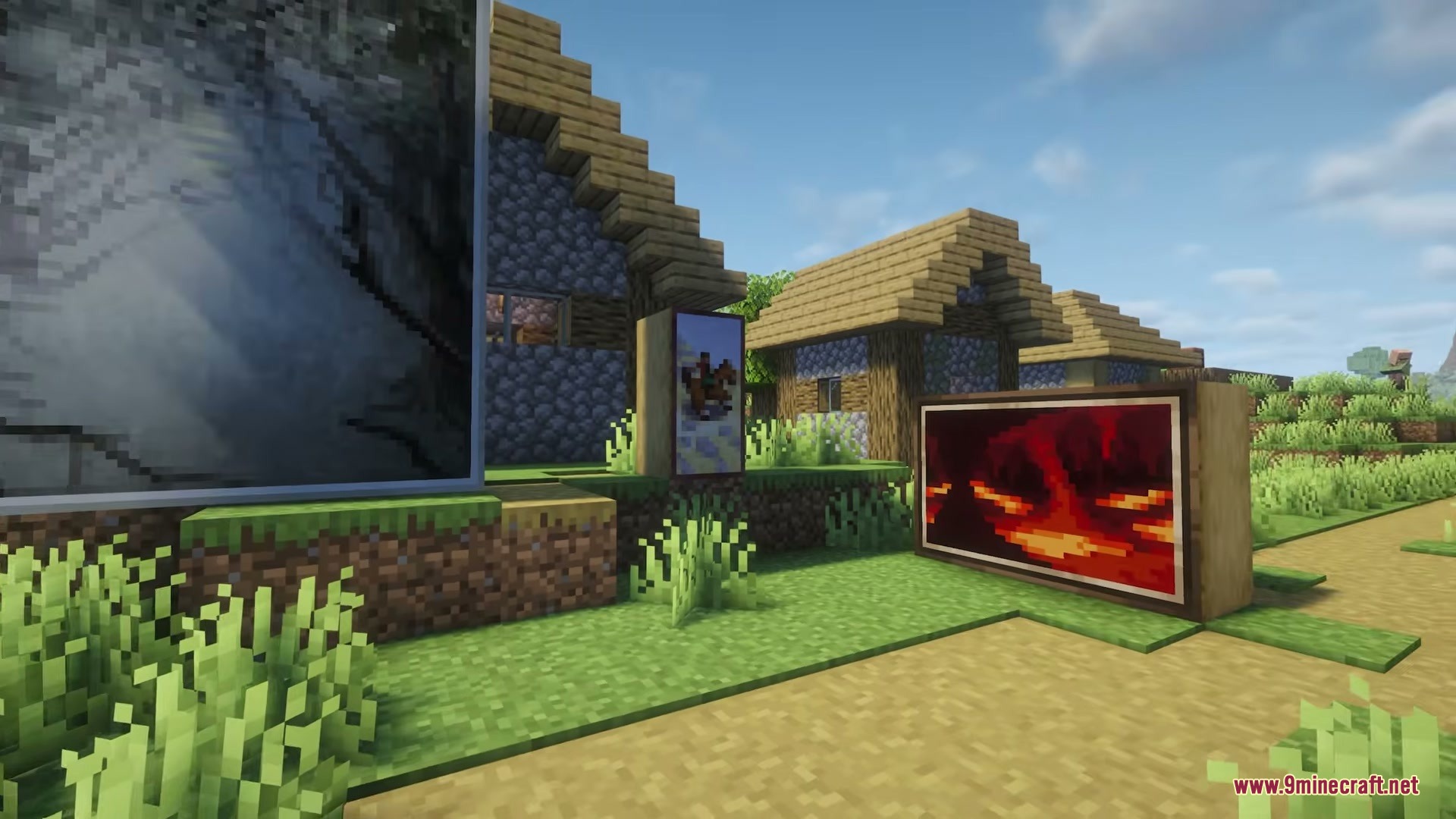Painters Inc Mod (1.21.1, 1.20.1) – Decorate Your Empty Walls with Custom — screenshot 1