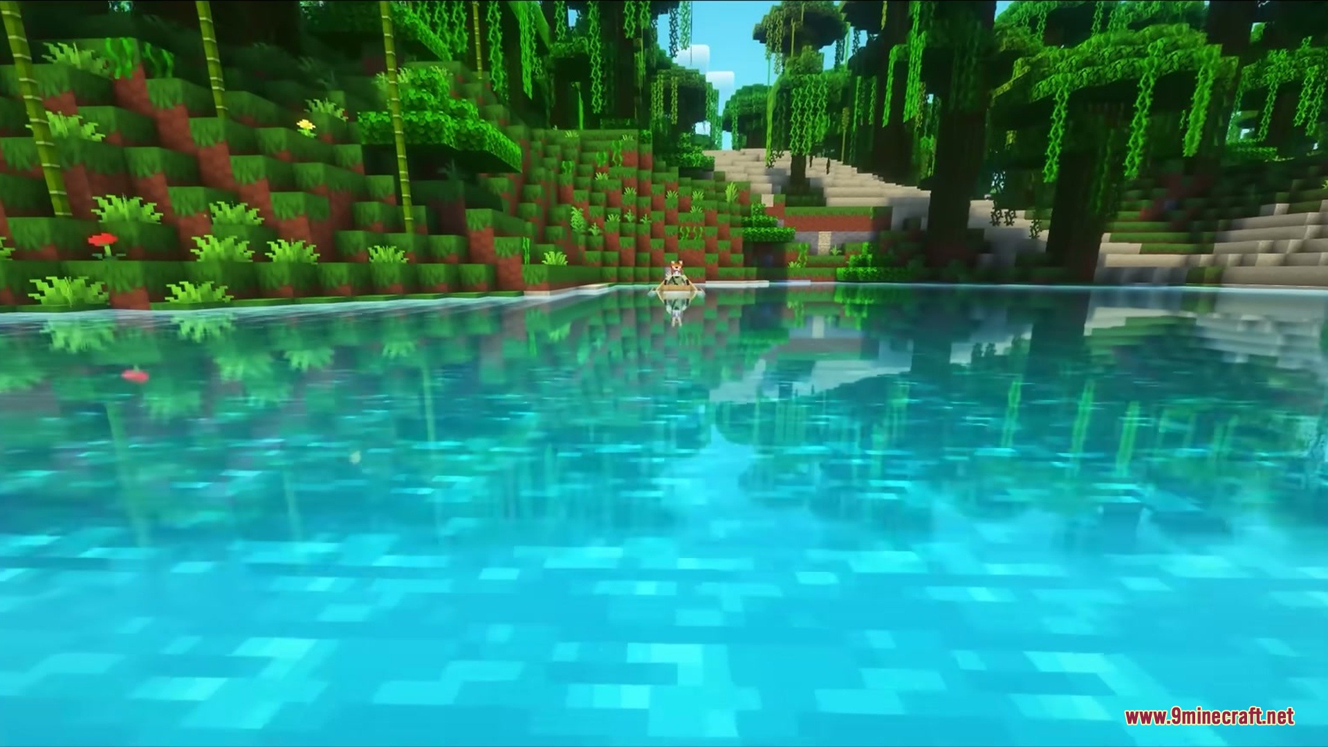 Particular Reforged Mod (26.2, 1.20.1) – Bring Splashes and Drifting Leaves — screenshot 1