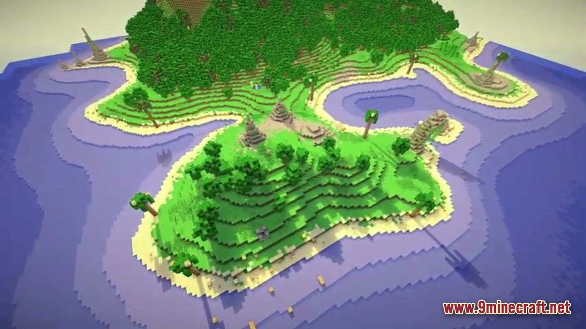Peak Island Map Screenshot 2
