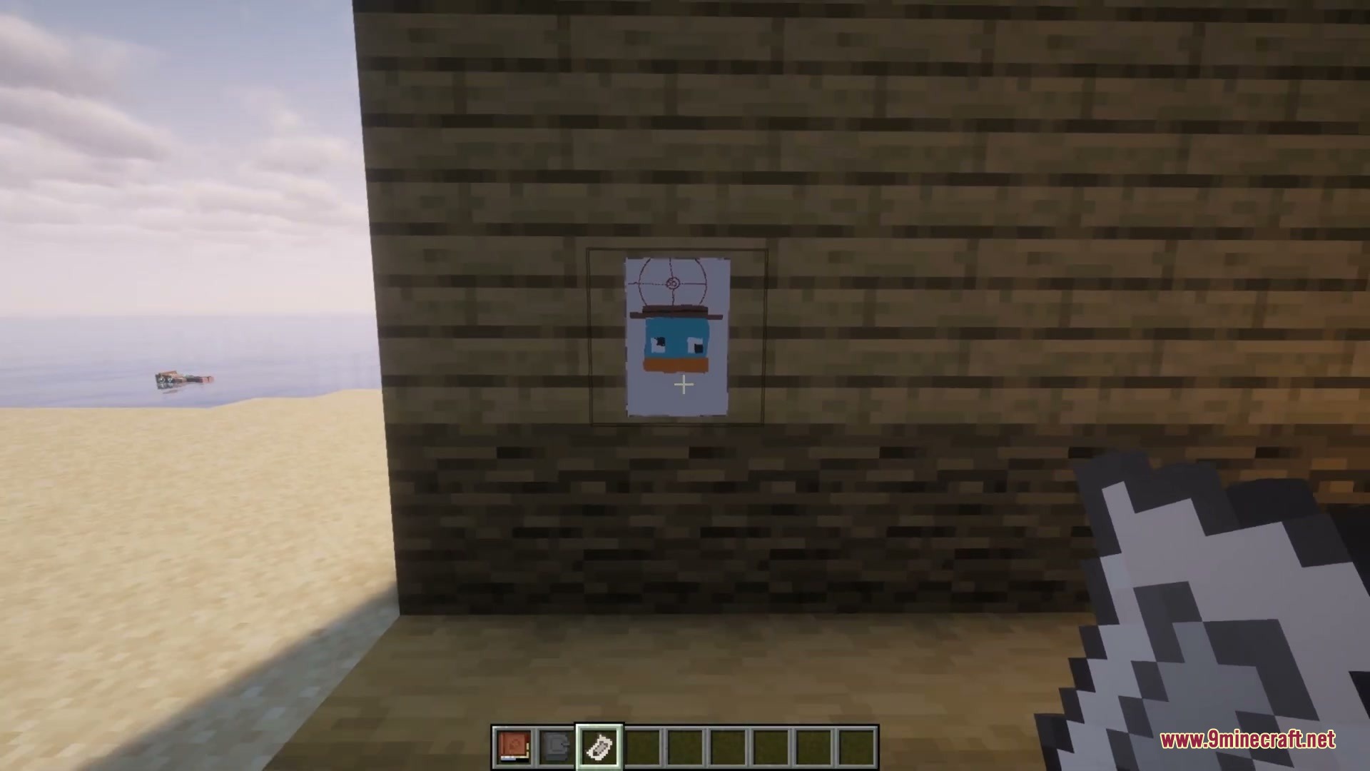 Pencil Trace Horizon Mod (1.21.1) – Draw Custom Art and Hang It on Your Walls — screenshot 3