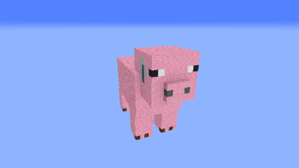 Pig Statue Schematic Thumbnail