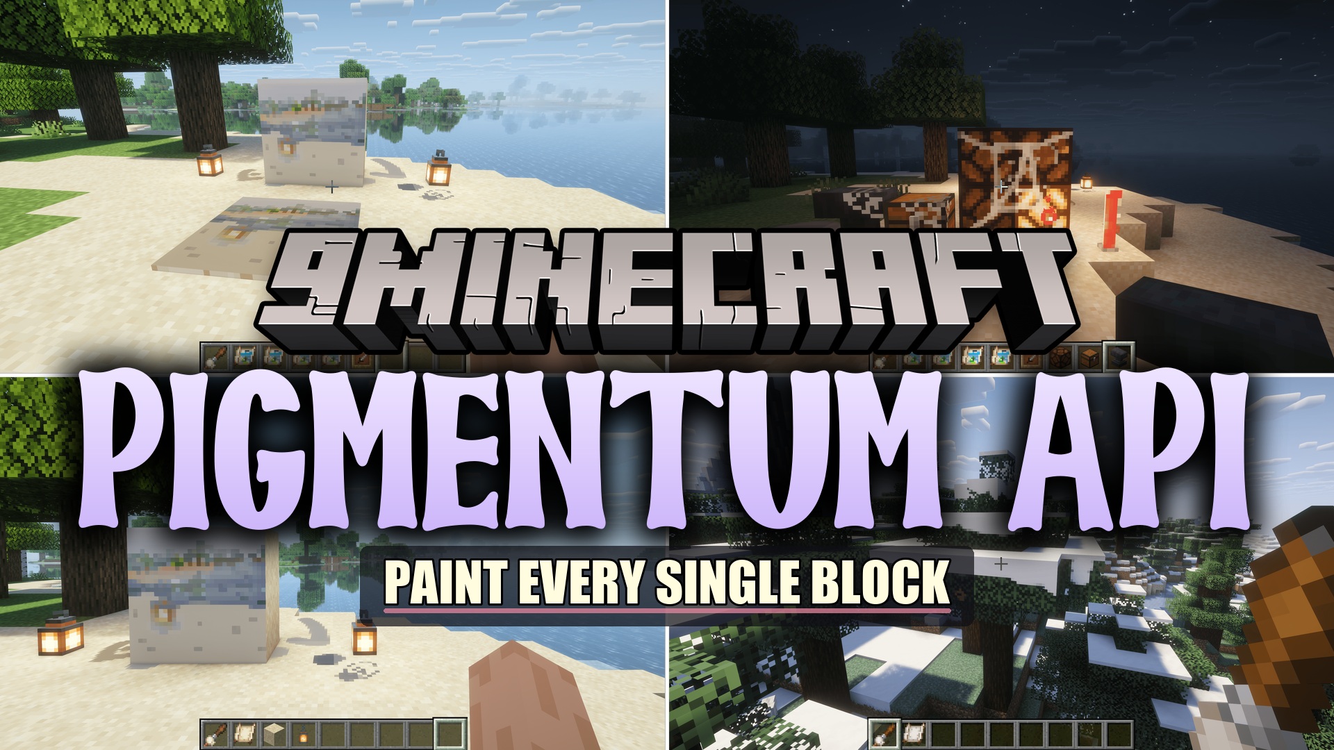 Pigmentum API Mod (1.21.1) – Paint Custom Pixel Art Directly