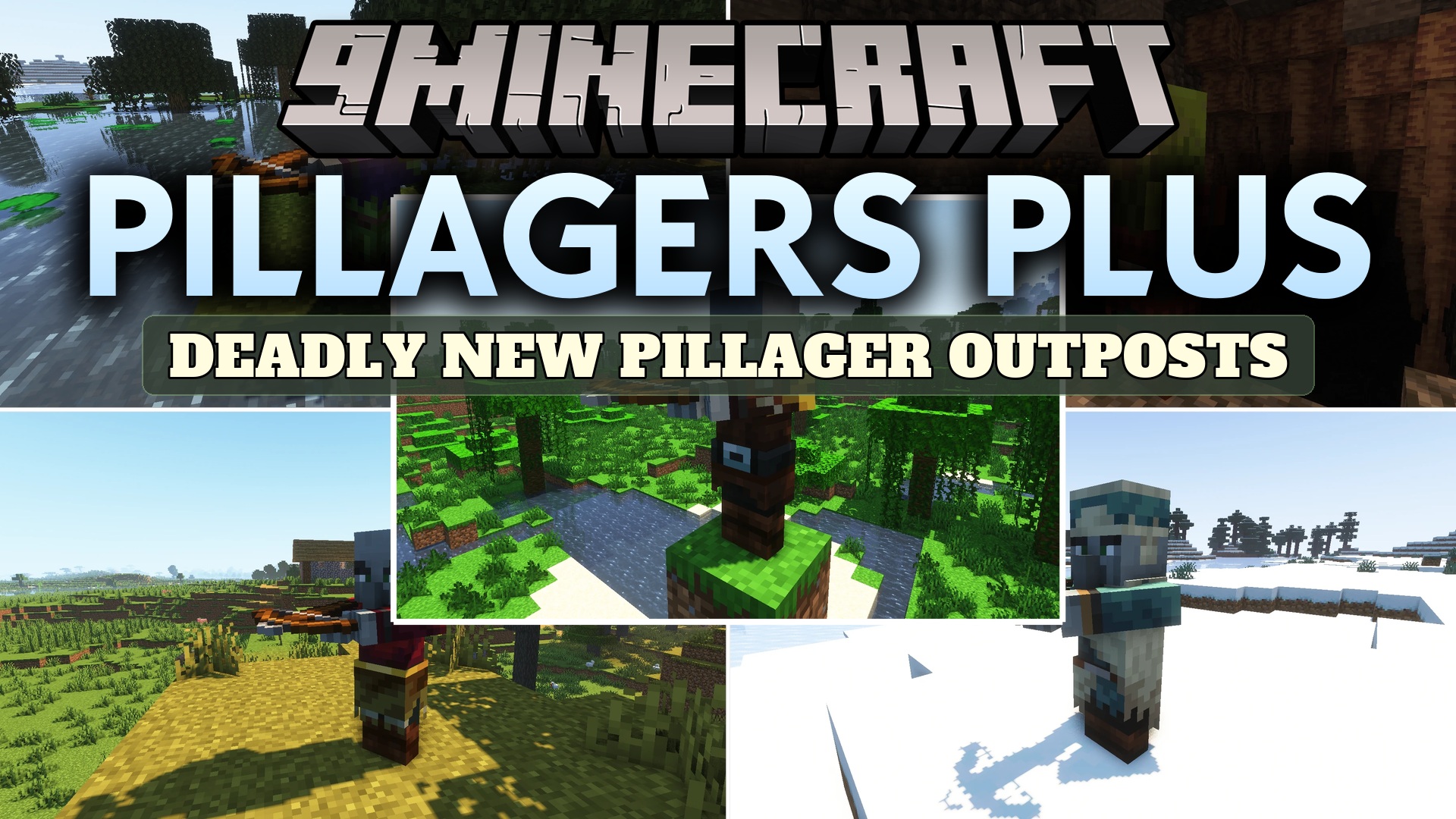Pillagers Plus Mod
