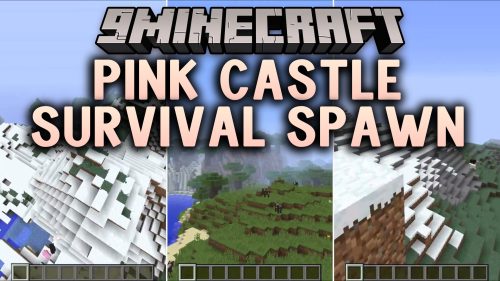 Pink Castle Survival Spawn Map
