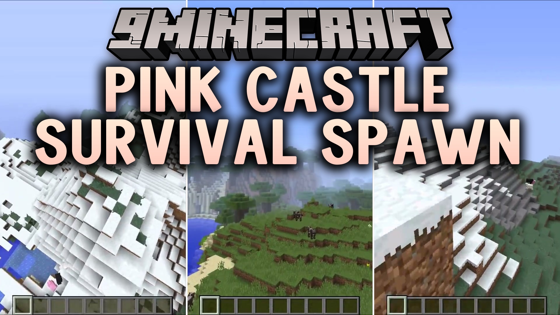 Pink Castle Survival Spawn Map