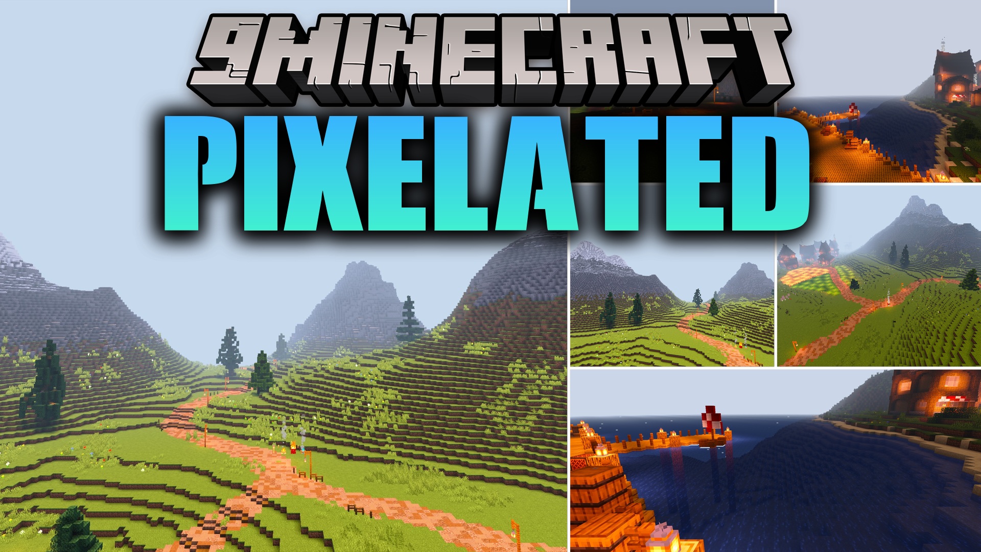 Pixelated Shaders (26.2, 1.20.1) – Soft Lighting for Low-End PCs