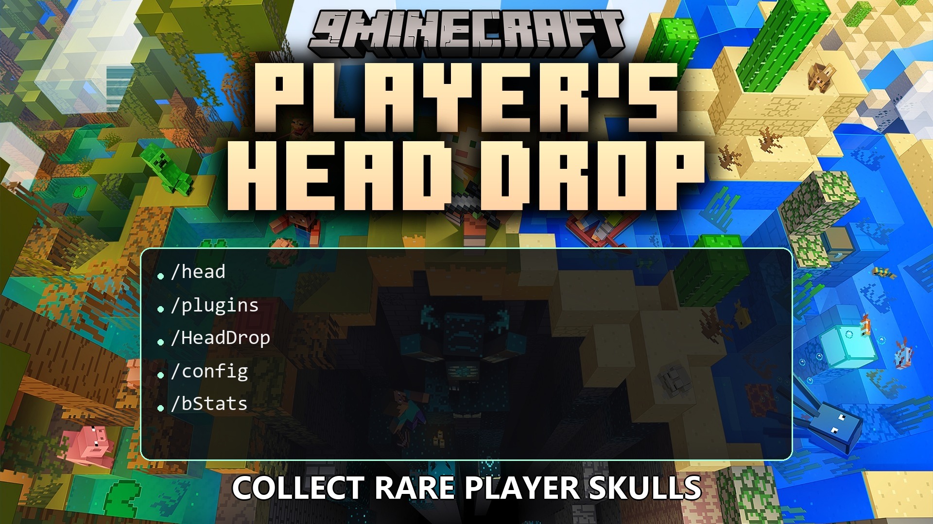 Player's Head Drop Plugin