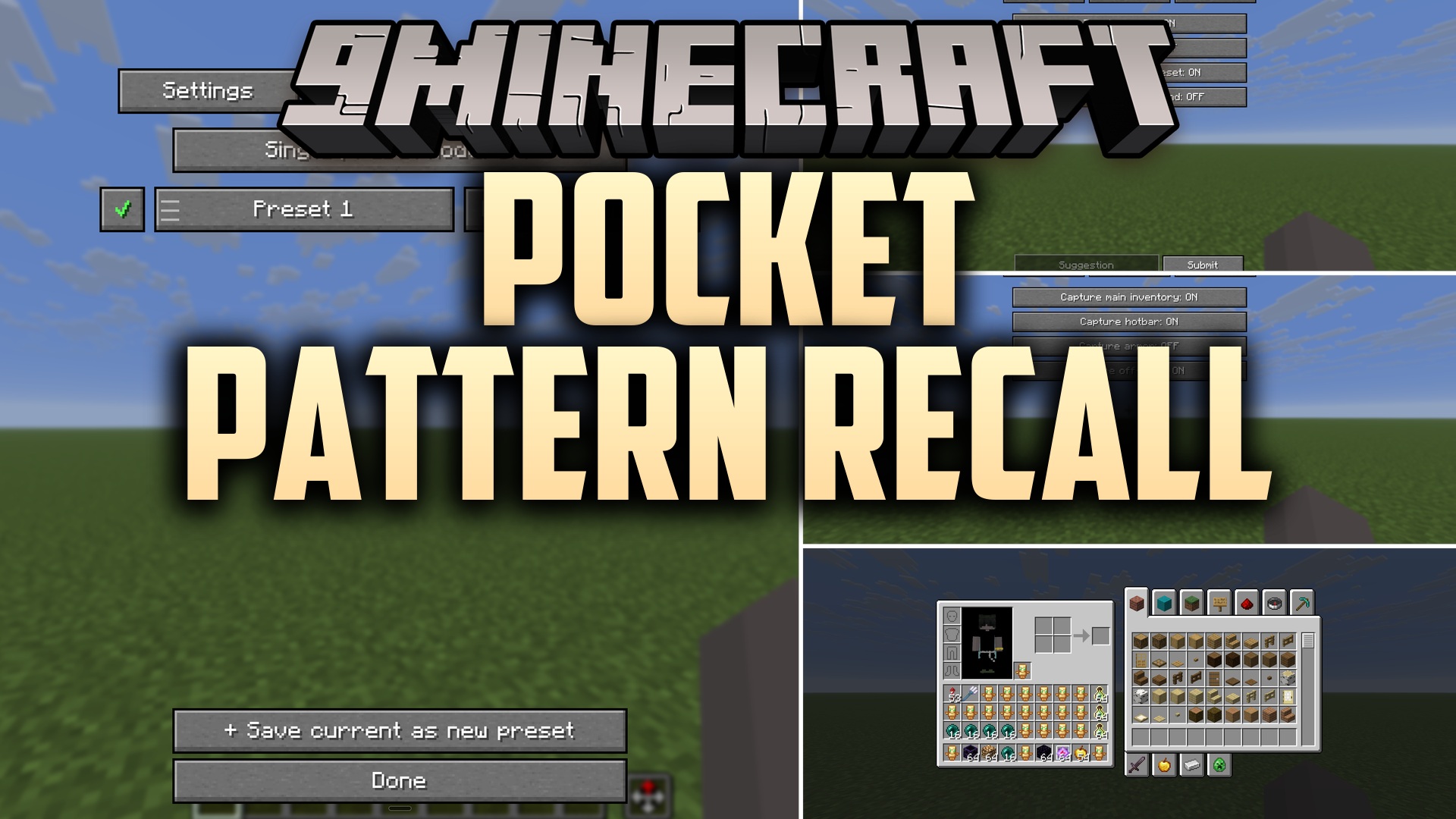 Pocket Pattern Recall Mod