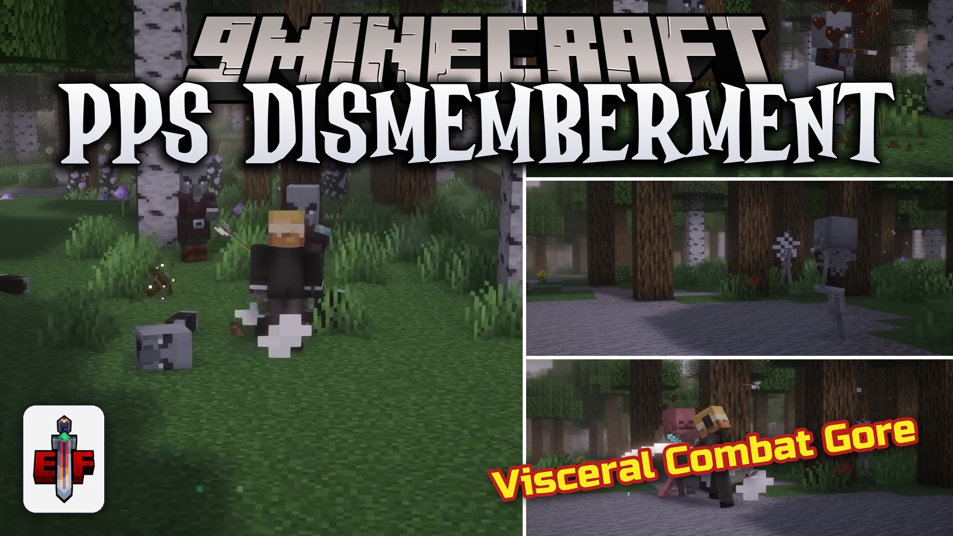 Pps Dismemberment Mod (1.20.1) – Disarm and Cripple Enemies By Chopping Off