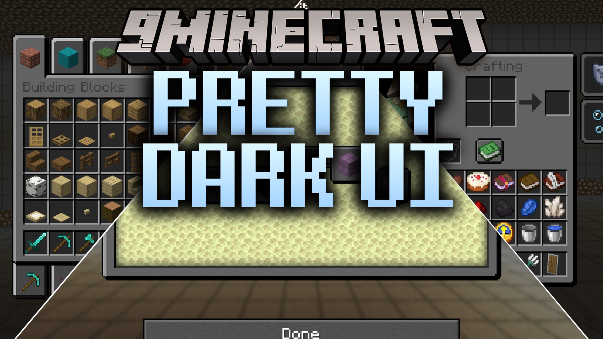 Pretty Dark UI Resource Pack