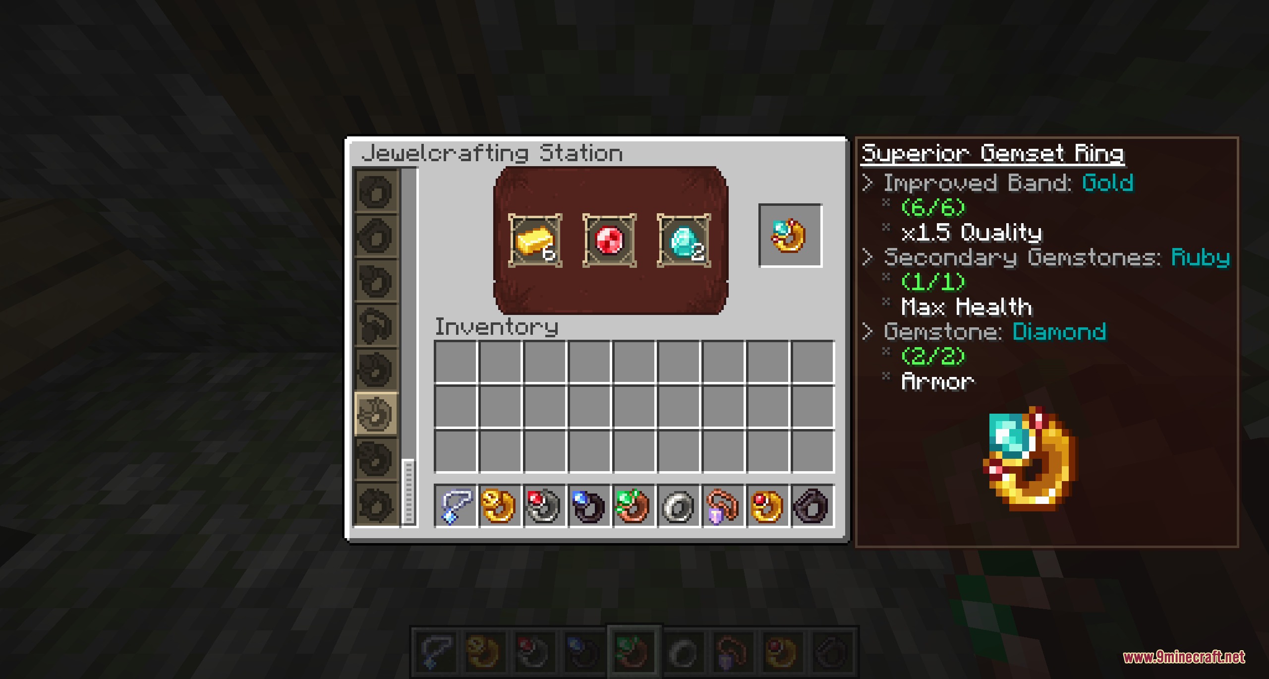 Prismatic Socketry Mod (26.1.2, 1.21.1) – Craft Custom Rings and Necklaces — screenshot 5