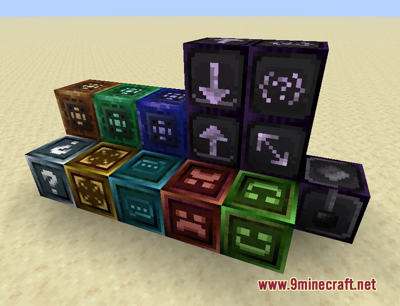 Programmatic Command Blocks restyle technical blocks with clean symmetrical designs