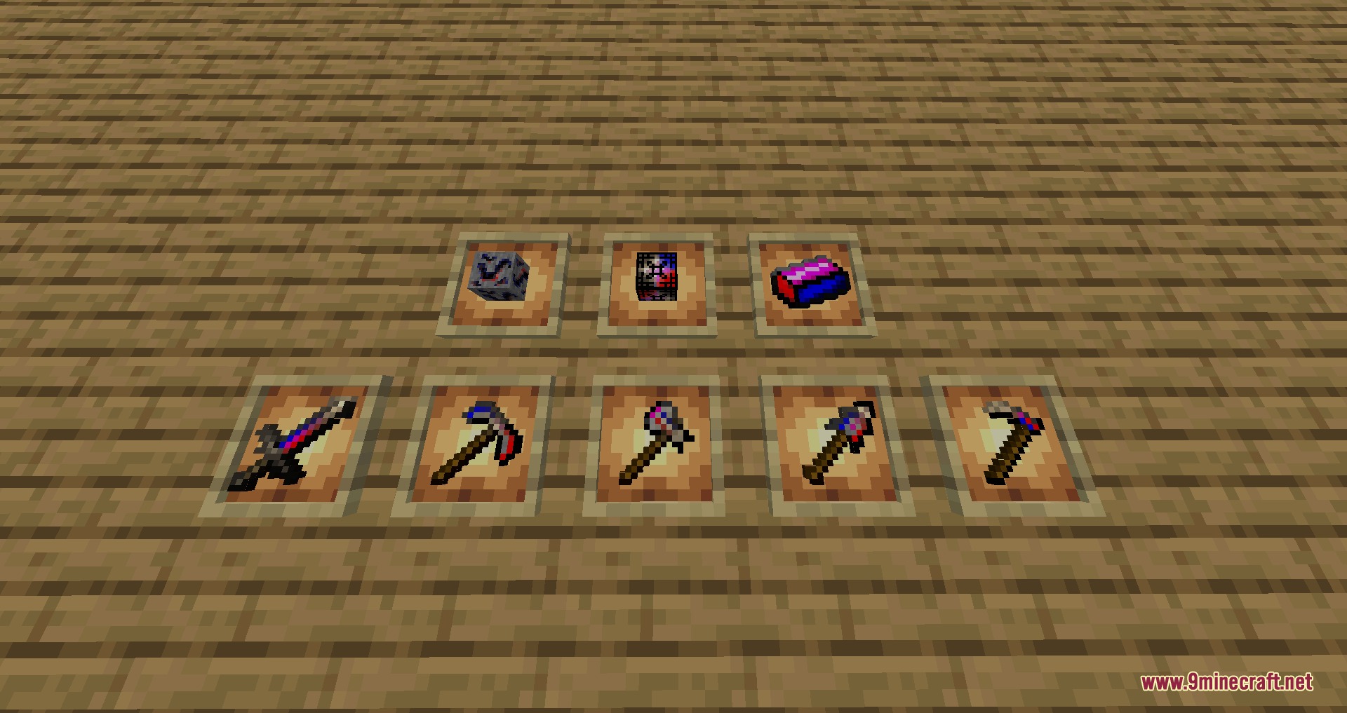 Project Blades Mod Screenshot 8 Vibrant glowing tools and unique materials from the Project Blades mod