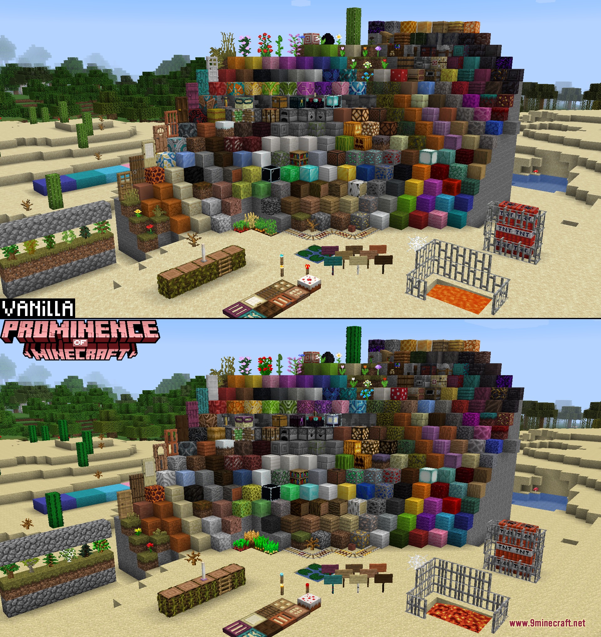 Prominence of Minecraft Resource Pack (1.18.2, 1.12.2) — screenshot 1