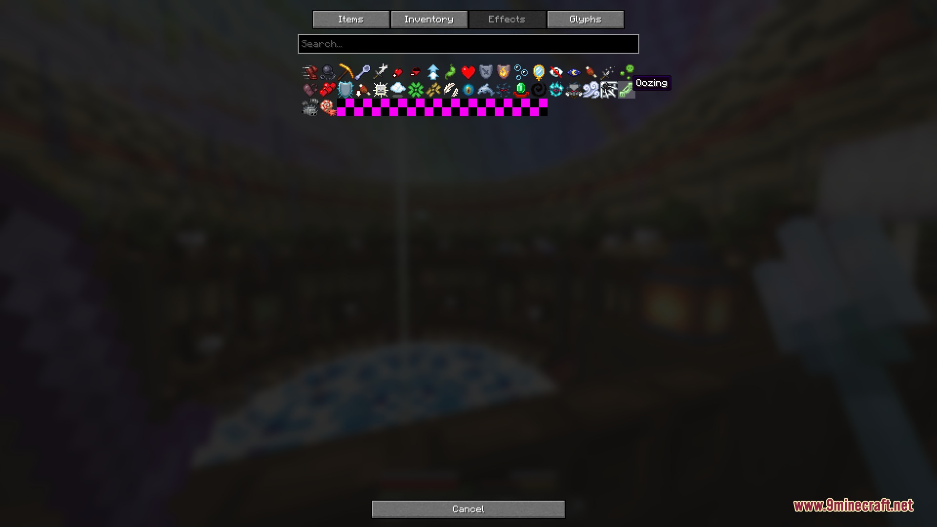 Radial Mod Screenshot 6 A selection of status effect icons used for customizing radial menu wheel buttons