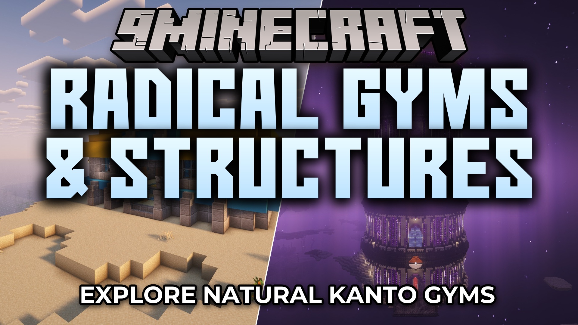 Radical Gyms & Structures Data Pack (1.21.1) – Challenge Gym Leaders