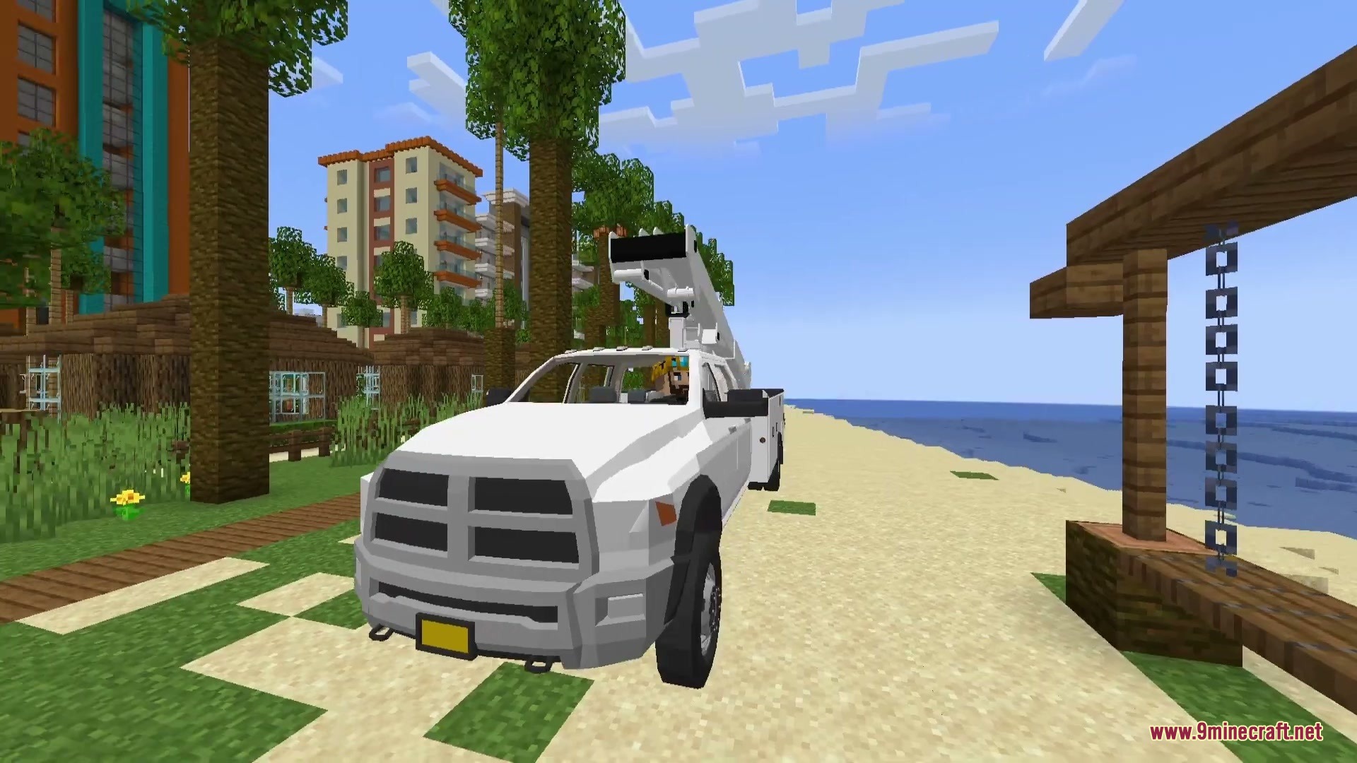 Ram Truck Pack FVTM Mod (26.1.2, 1.20.1) – Drive Working Pickup Trucks — screenshot 2