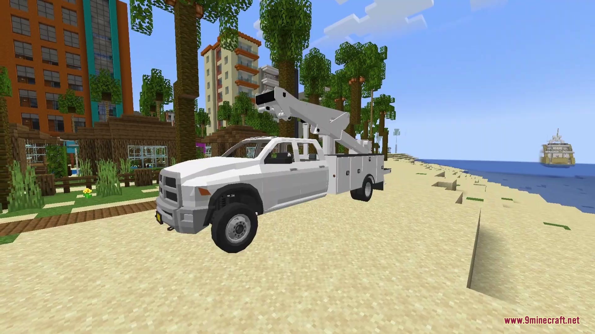 Ram Truck Pack FVTM Mod (26.1.2, 1.20.1) – Drive Working Pickup Trucks — screenshot 3