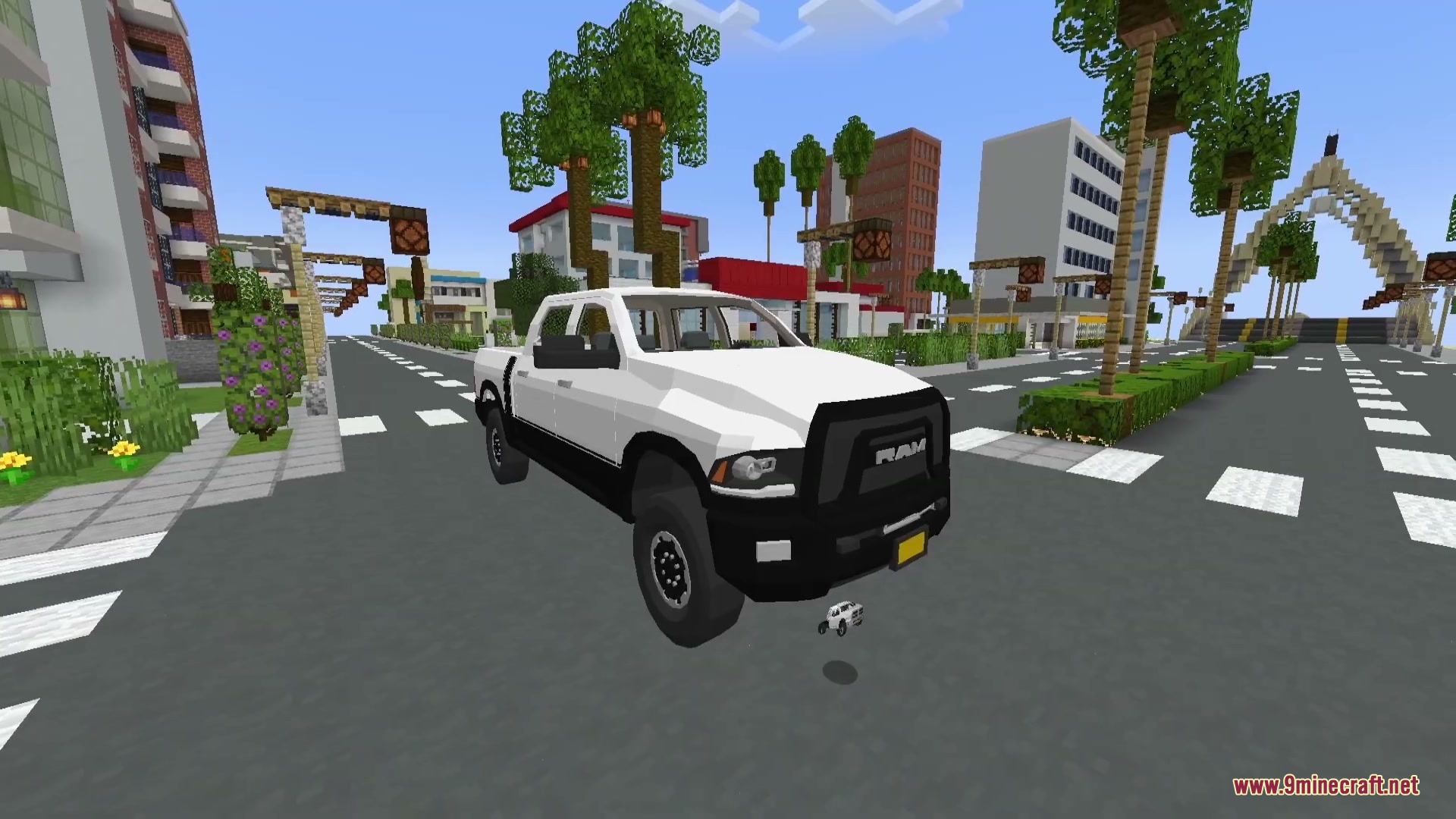 Ram Truck Pack FVTM Mod (26.1.2, 1.20.1) – Drive Working Pickup Trucks — screenshot 6