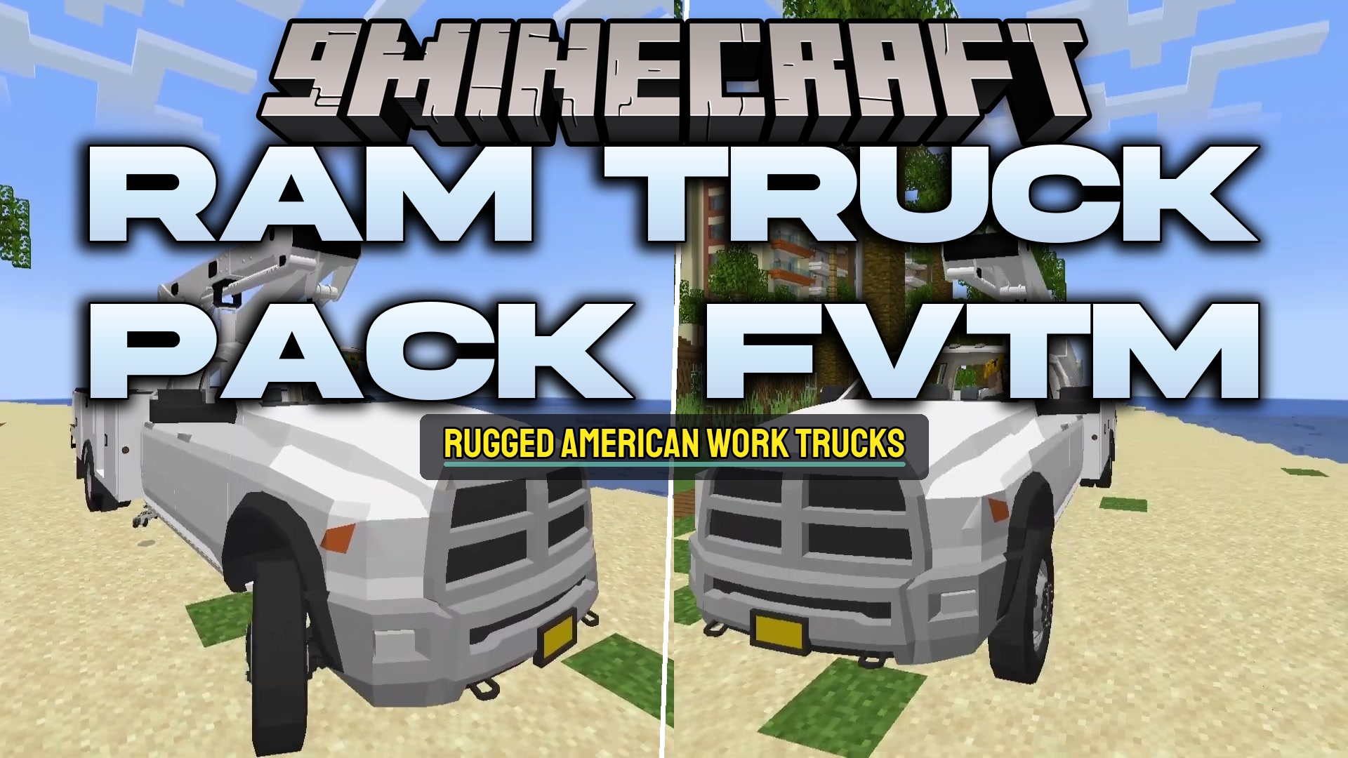 Ram Truck Pack FVTM Mod (26.1.2, 1.20.1) – Drive Working Pickup Trucks