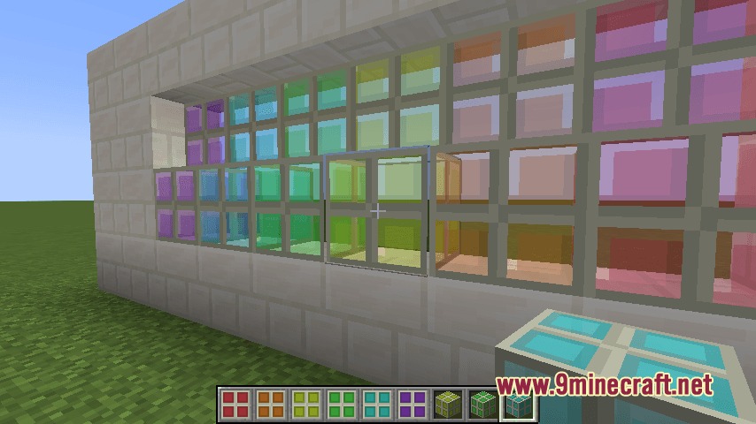 Showcasing colorful plastic blocks and tiles from the Reagenica Kagaku Craft Mod