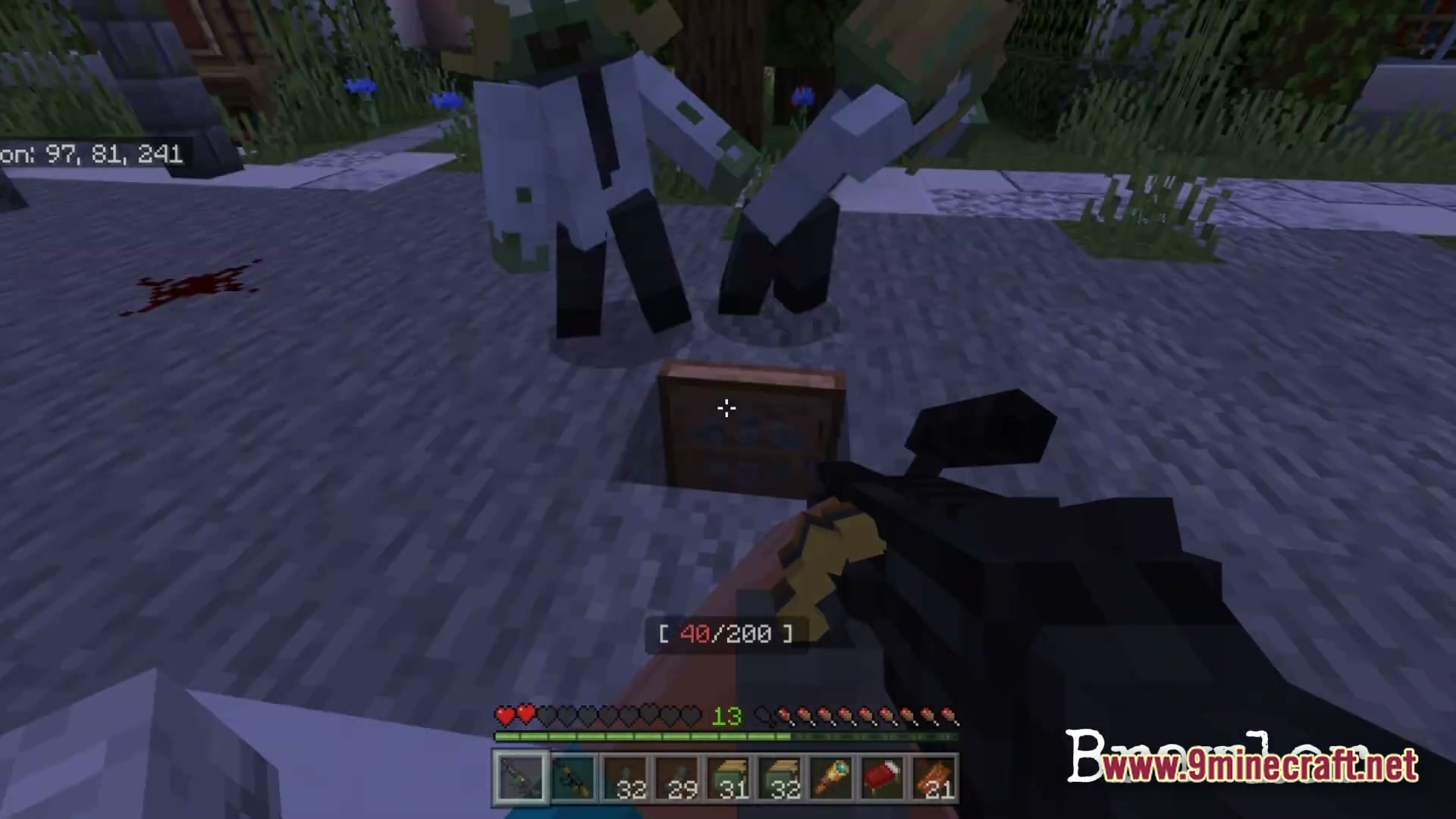 Real Zombie Apocalypse Horror Horror Modpack (1.20.1) – Survive Endless Relentless Undead — screenshot 1