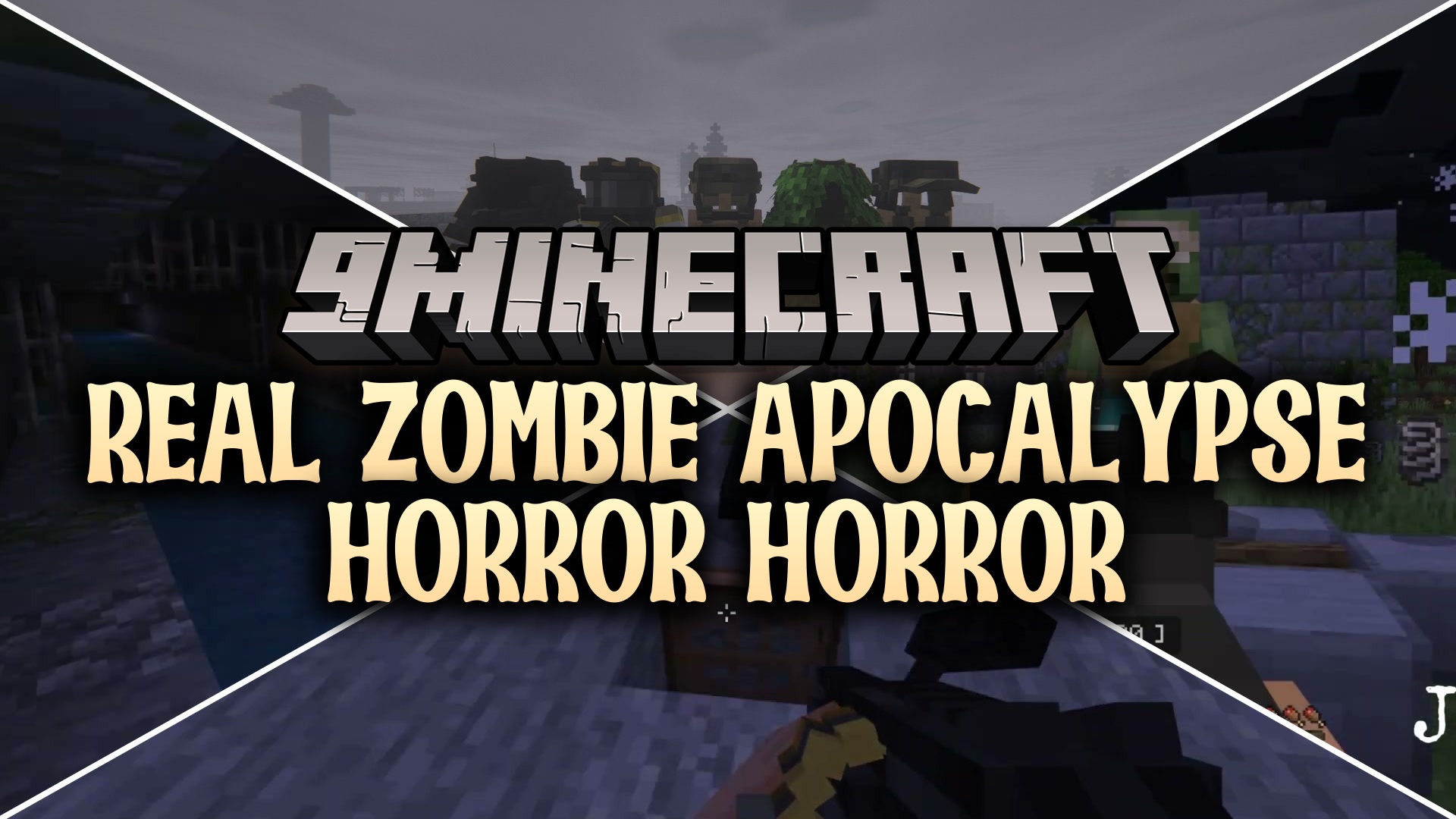 Real Zombie Apocalypse Horror Horror Modpack (1.20.1) – Survive Endless Relentless Undead