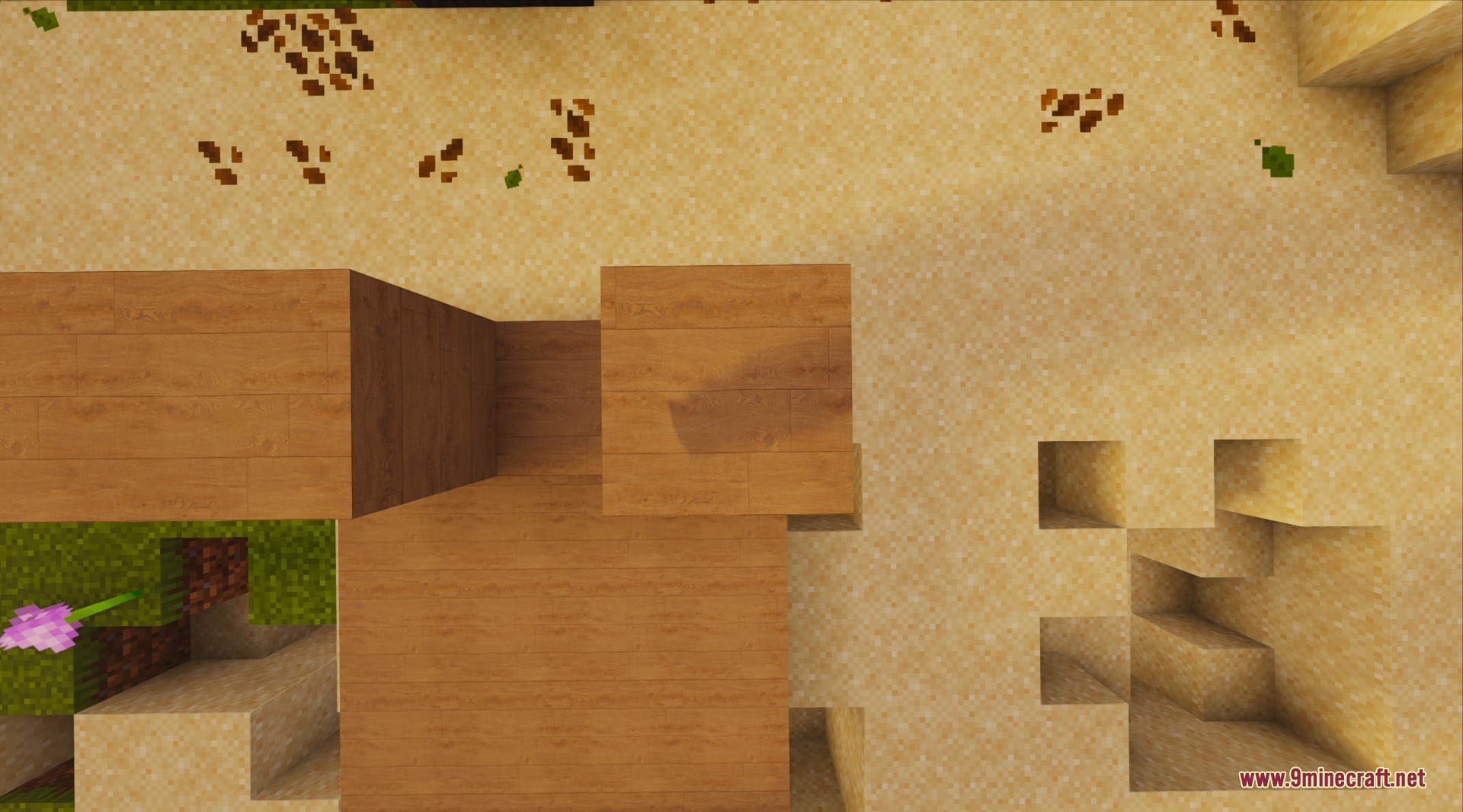 Realistic Planks Resource Pack (26.2, 1.20.1) – Lifelike Wood Flooring — screenshot 2