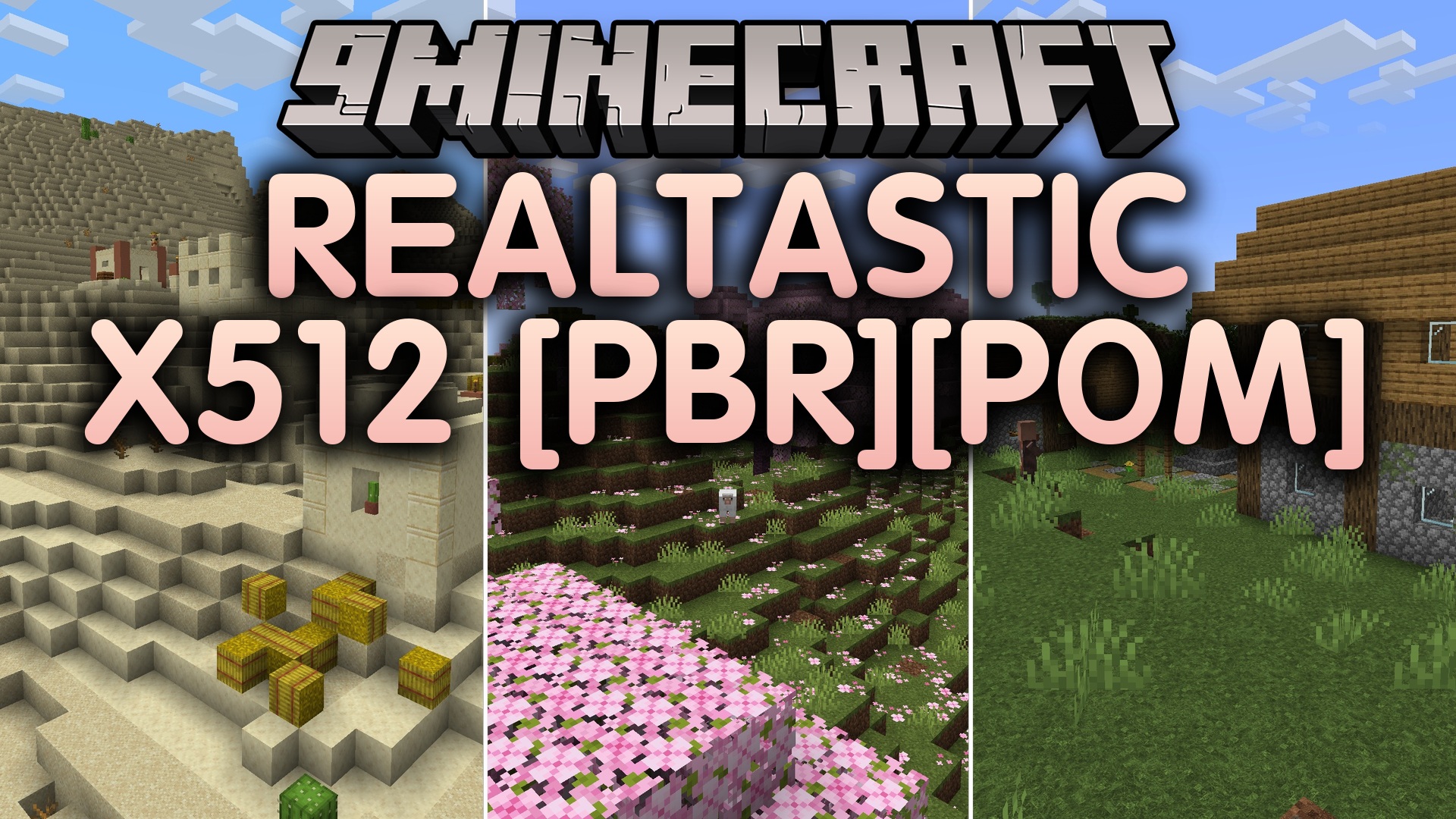Realtastic X512 PBR POM Resource Pack (1.18.2) – Lifelike Vanilla Textures