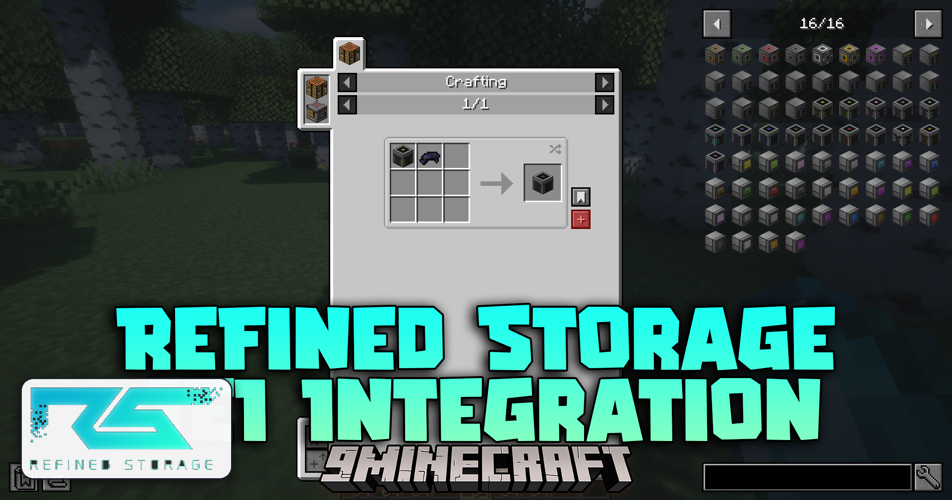 Refined Storage JEI Integration Mod (26.1.2, 1.21.1) – Craft Complex Items