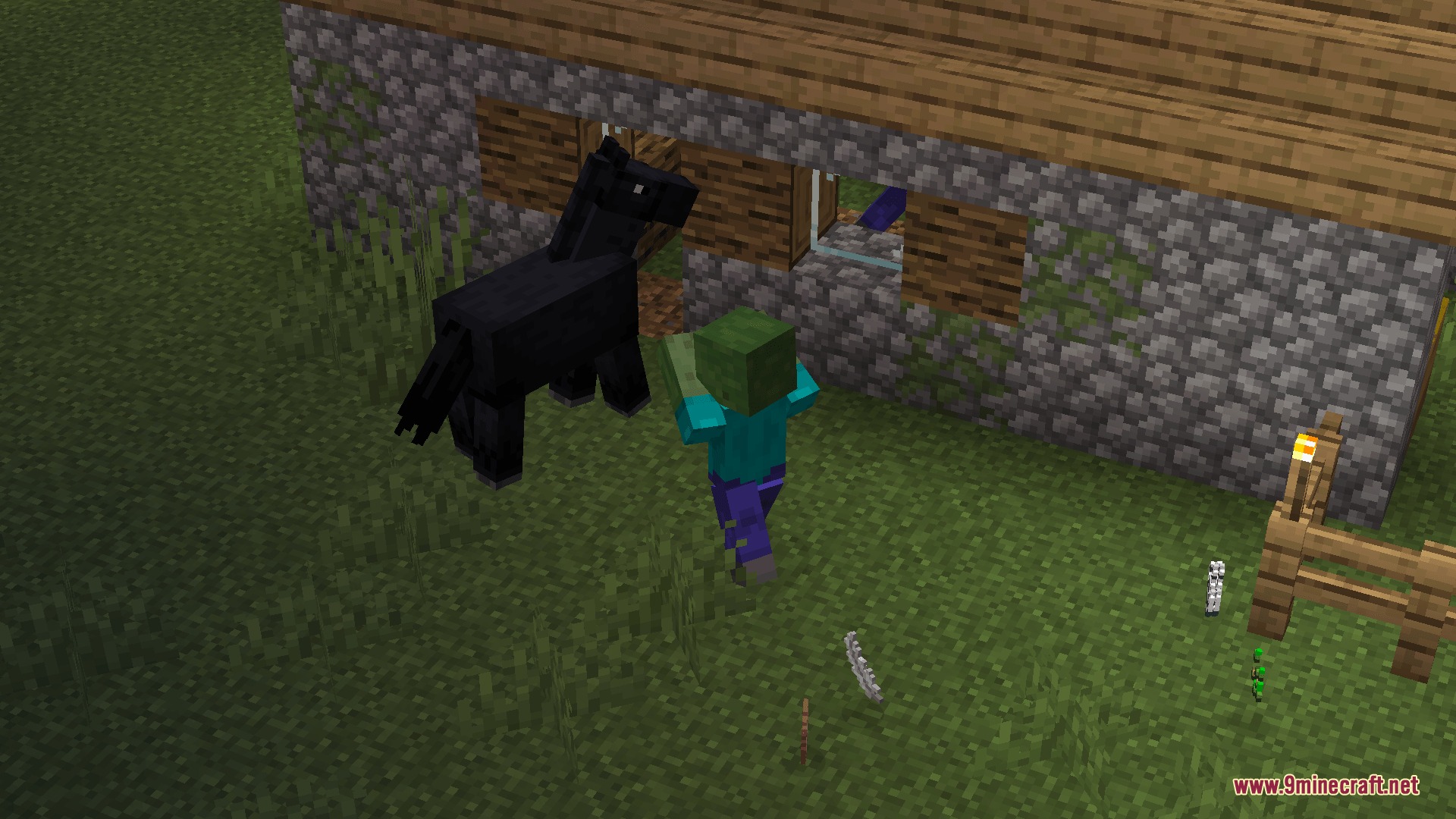 Relentless Undead Siege Mod allows zombies to break into player houses