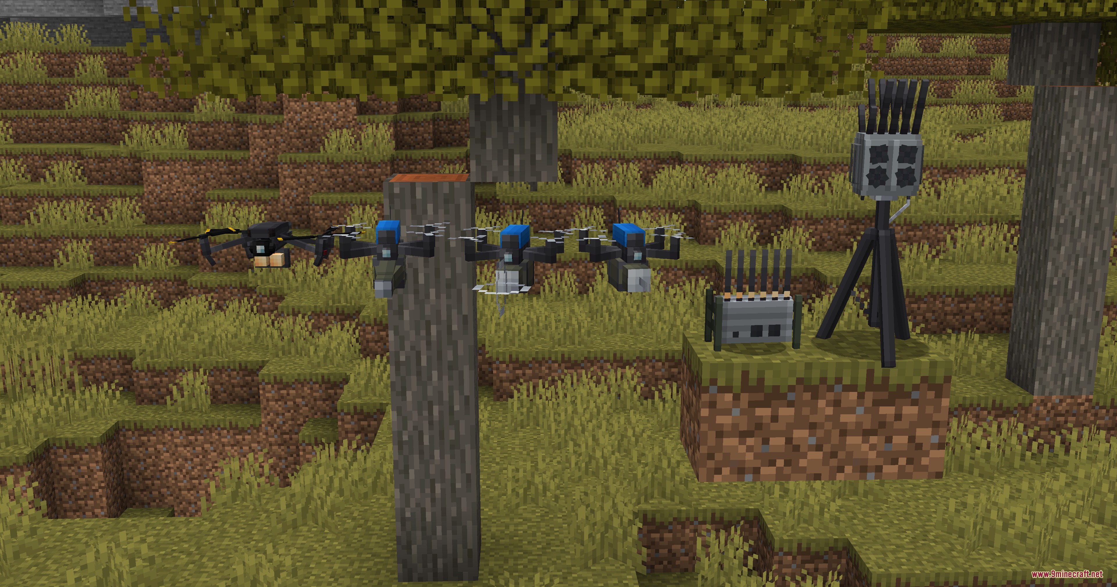 Remote Strike Protocol Mod Screenshot 3 Remote Strike Protocol Mod features various combat drones and electronic warfare equipment
