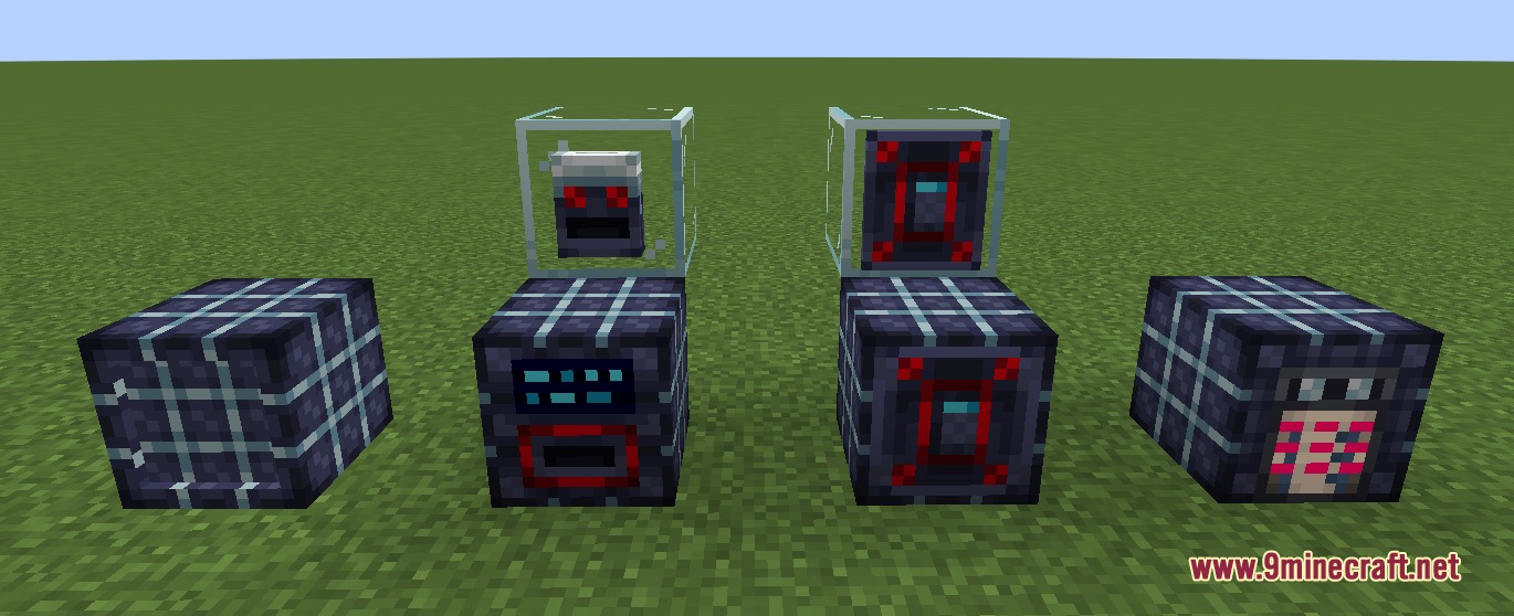 Security blocks with updated textures from the Repolished Security pack