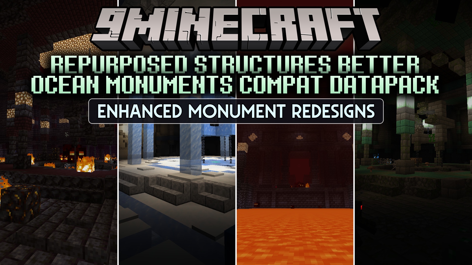 Repurposed Structures Better Ocean Monuments Compat Datapack Resource Pack (1.21.1, 1.20.1)