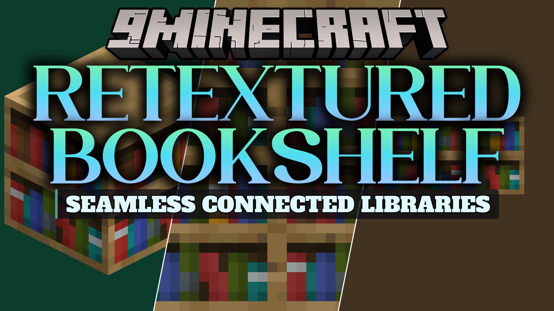 Retextured Bookshelf Resource Pack