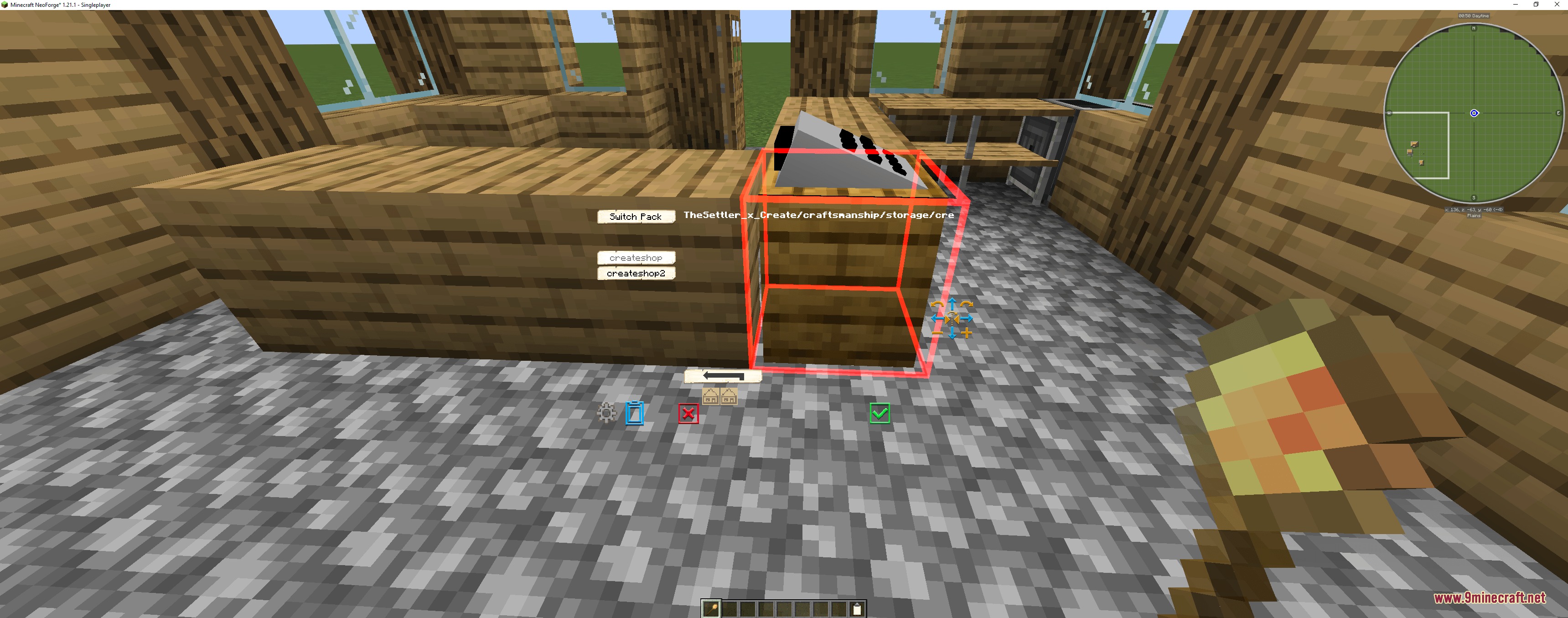 Rotary Supply Line Mod (1.21.1) – Supply Town Workers Directly — screenshot 1