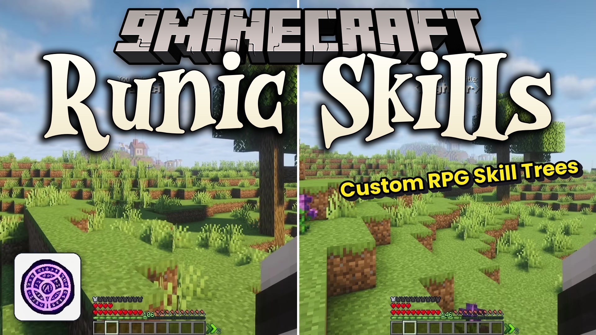 Runic Skills Mod (1.20.1) – Earn RPG Skill Points By Mining Blocks