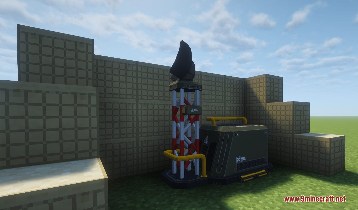 SBW Drone Warfare Mod (1.21.1, 1.20.1) – Pilot Combat Drones to Bomb Enemy Bases — screenshot 3