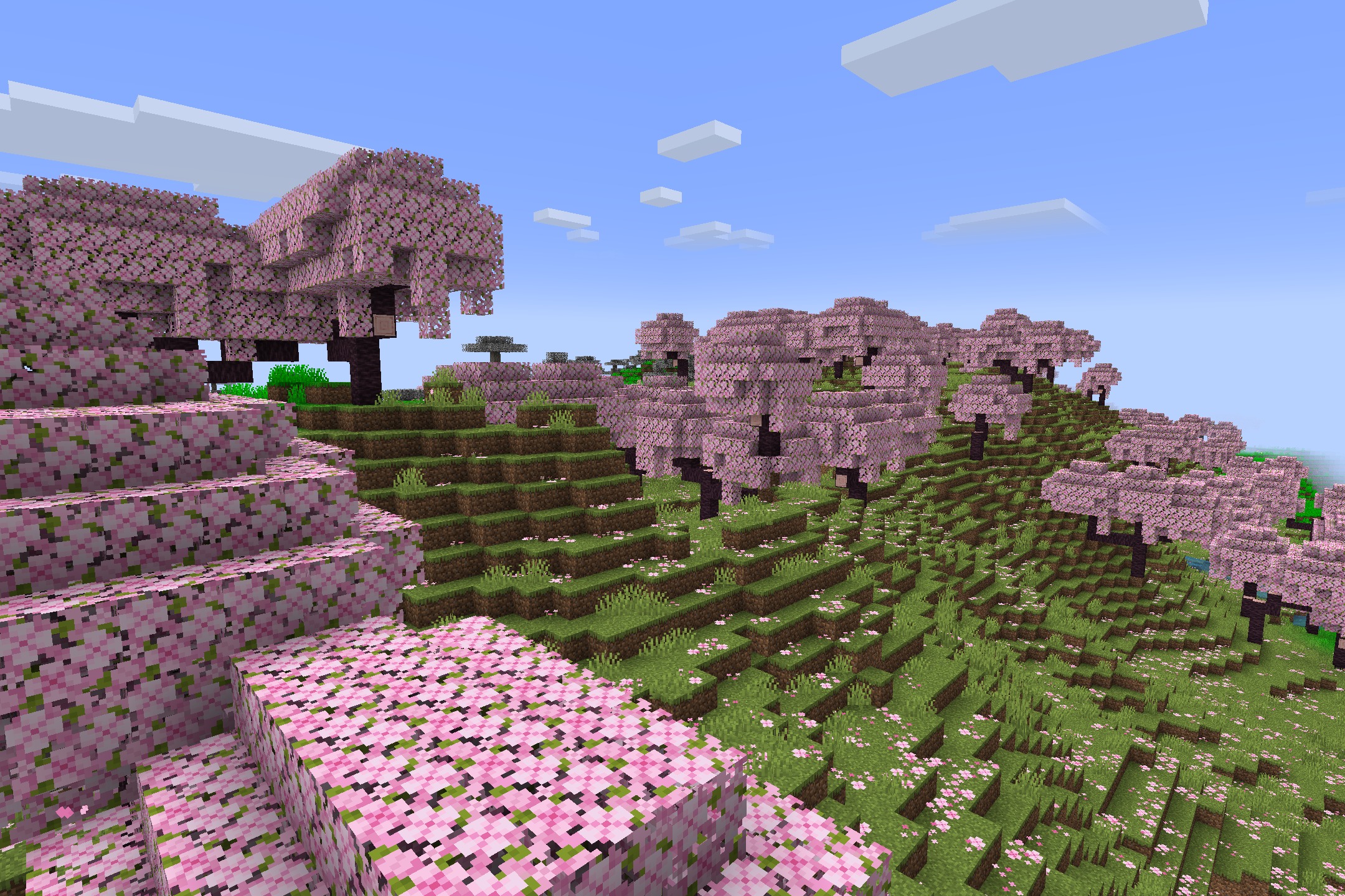 SEASONAL TREES Resource Pack (26.2, 1.20.1) – Vanilla Forests with Shifting — screenshot 1