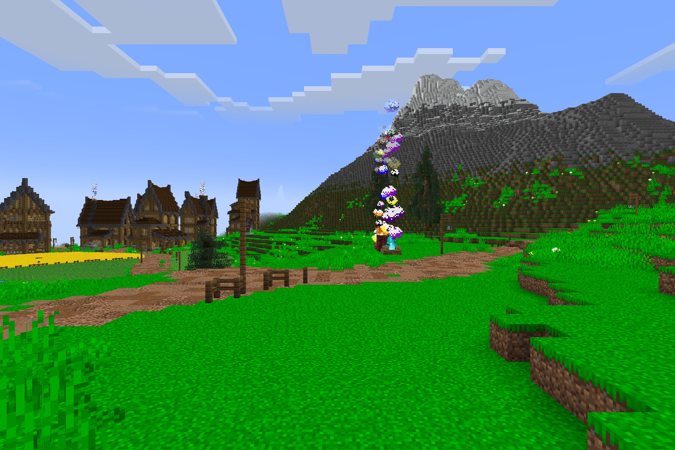 SEASONAL TREES Resource Pack (26.2, 1.20.1) – Vanilla Forests with Shifting — screenshot 2