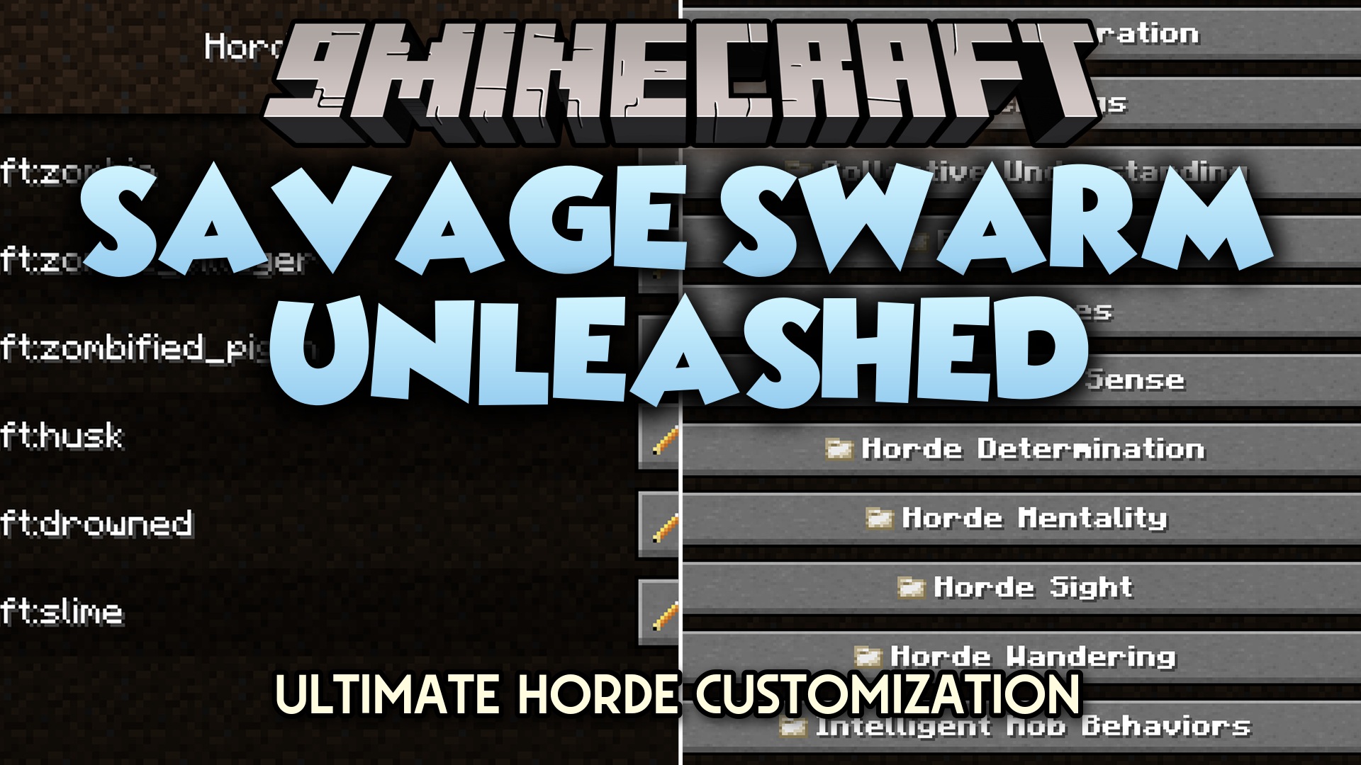 Savage Swarm Unleashed Mod (1.21.1, 1.20.1) – Survive Ruthless Monster Hordes