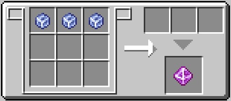 Sculk Stew Sweets Data Pack Screenshot 4 Cooking recipe for Exp Candy M using three Exp Candy S items