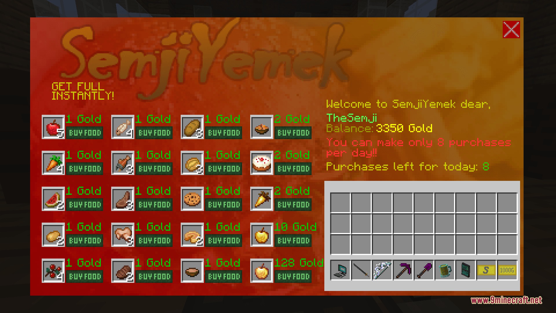 Semji Net Mod (1.21.1) – Shop Online and Trade Items with Digital Currency — screenshot 7