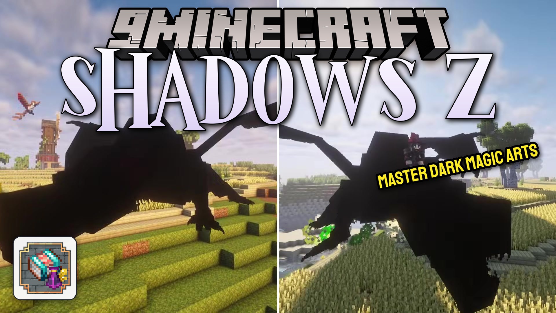 Shadows Z Mod (1.21.1, 1.20.1) – Resurrect Defeated Mobs to Build a Shadow Army