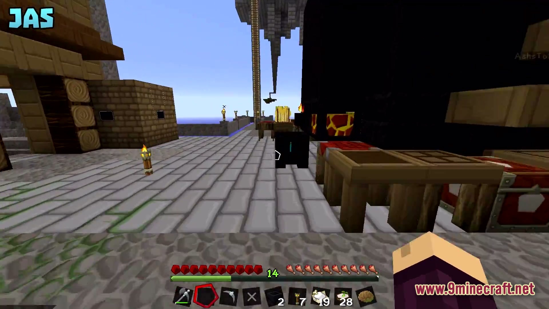 Shattered Skies Sky Bottles Survival Map (26.2, 1.20.1) — screenshot 1