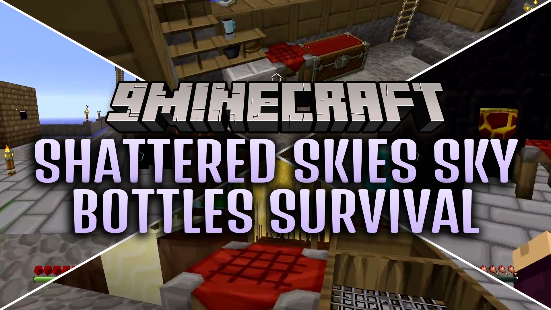 Shattered Skies Sky Bottles Survival Map (26.2, 1.20.1)